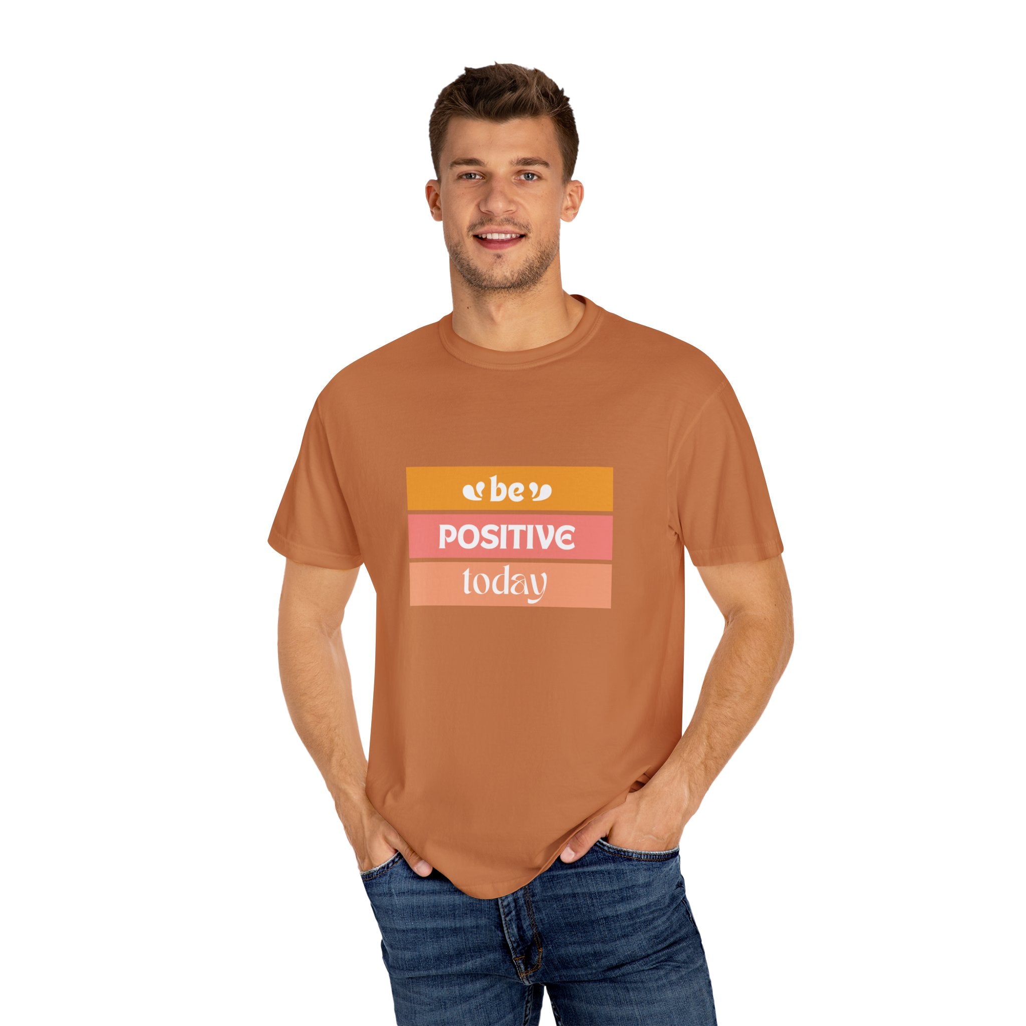 Leafen Positive Vibes Unisex T-Shirt | Motivational Tee, Gift for Friends, Casual Wear, Mood Booster, Everyday Comfort