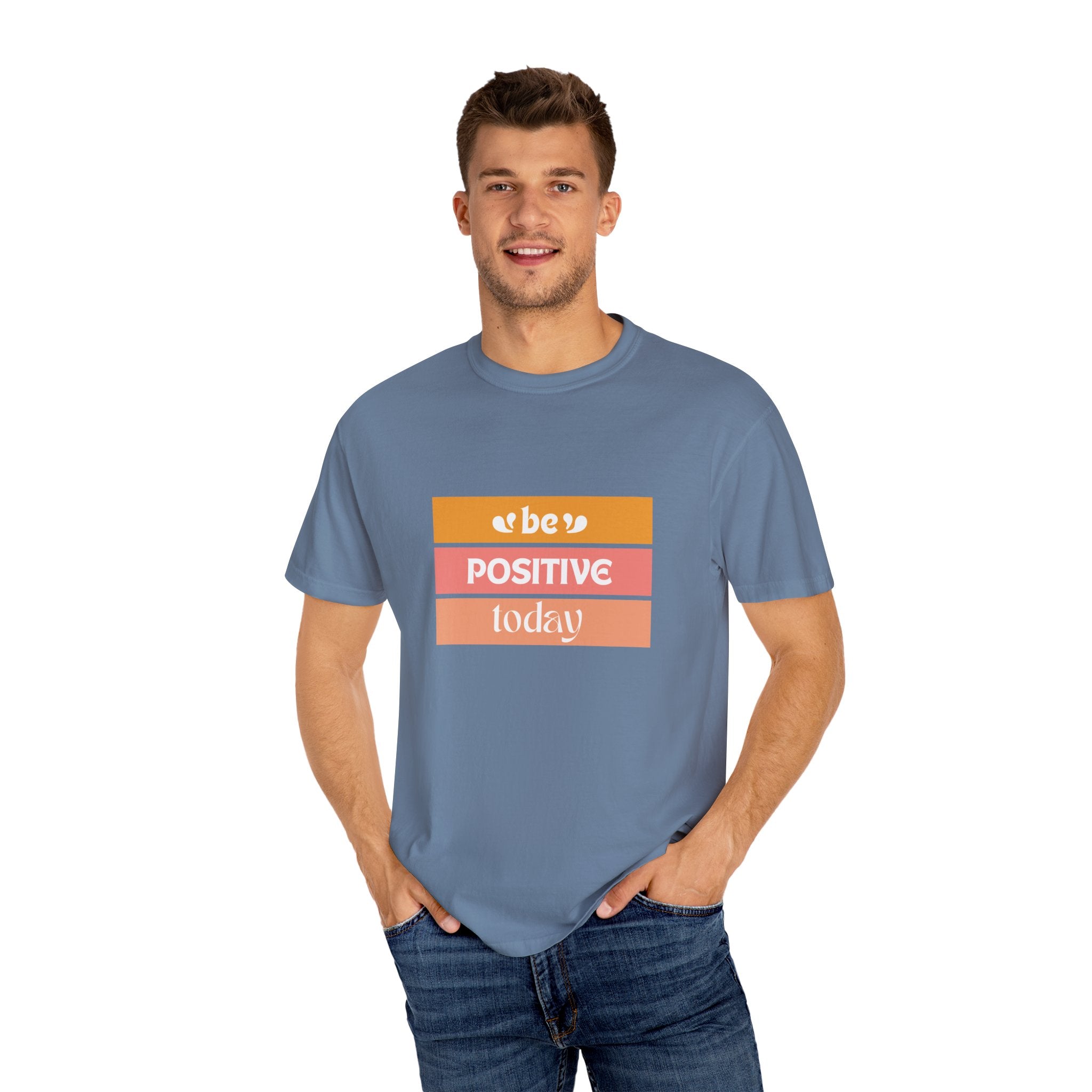 Leafen Positive Vibes Unisex T-Shirt | Motivational Tee, Gift for Friends, Casual Wear, Mood Booster, Everyday Comfort