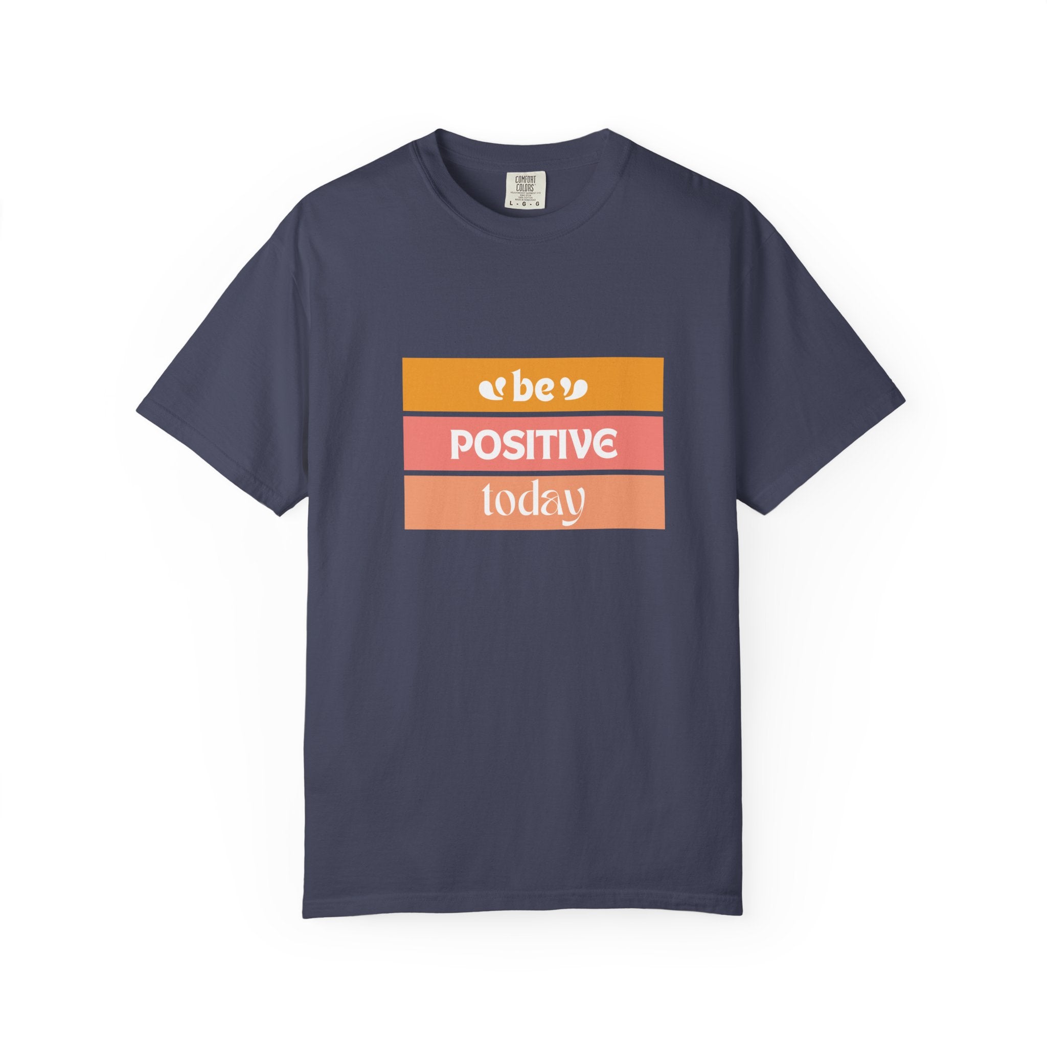 Leafen Positive Vibes Unisex T-Shirt | Motivational Tee, Gift for Friends, Casual Wear, Mood Booster, Everyday Comfort