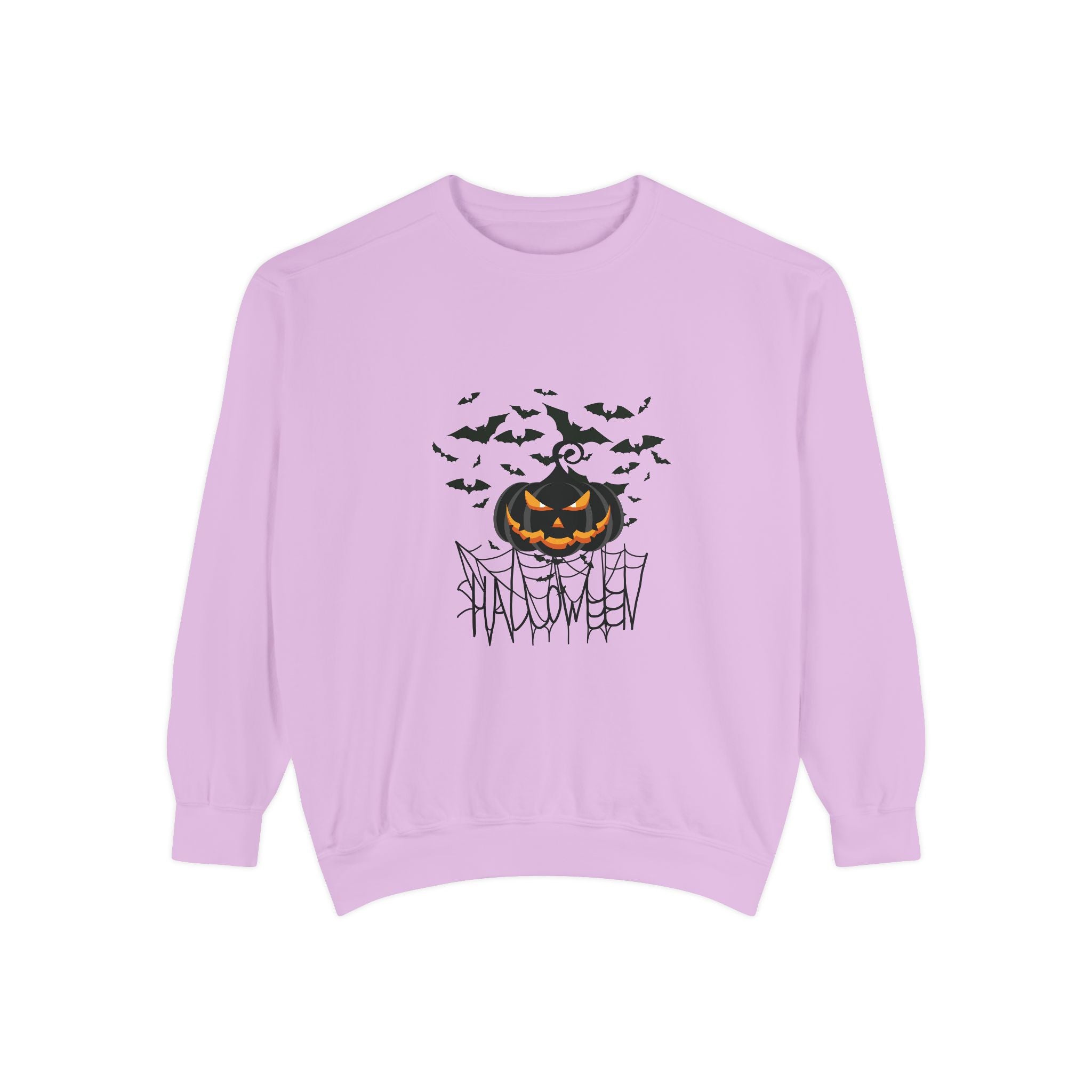 Leafen Halloween Web Unisex Sweatshirt, Casual Crewneck, Gift for Friends, Motivational Apparel, Everyday Comfort Wear
