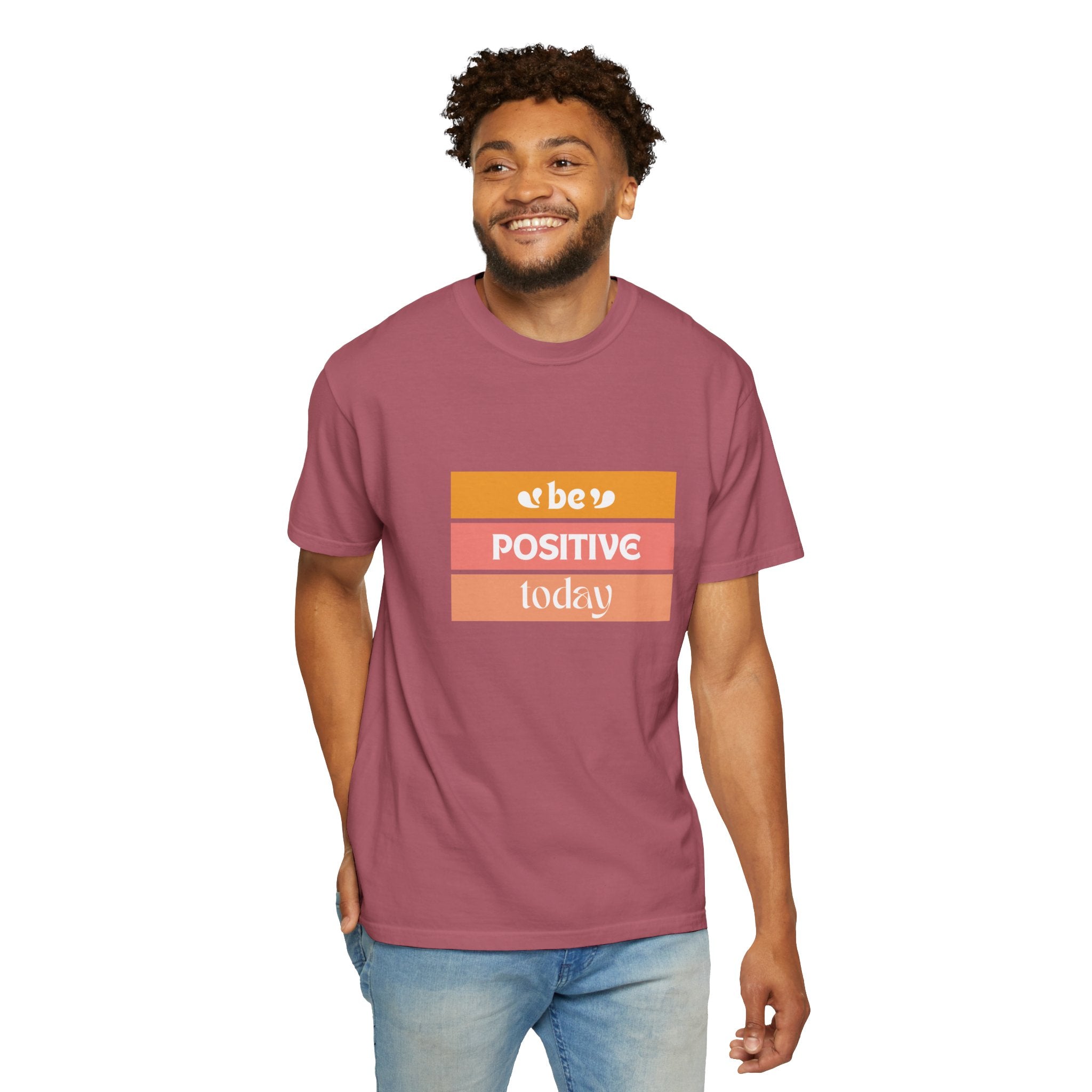Leafen Positive Vibes Unisex T-Shirt | Motivational Tee, Gift for Friends, Casual Wear, Mood Booster, Everyday Comfort