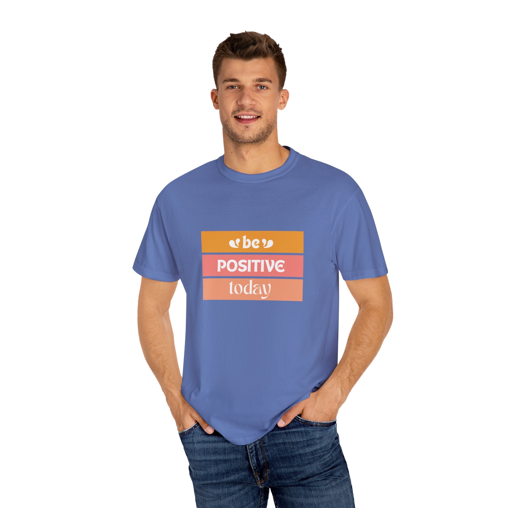 Leafen Positive Vibes Unisex T-Shirt | Motivational Tee, Gift for Friends, Casual Wear, Mood Booster, Everyday Comfort