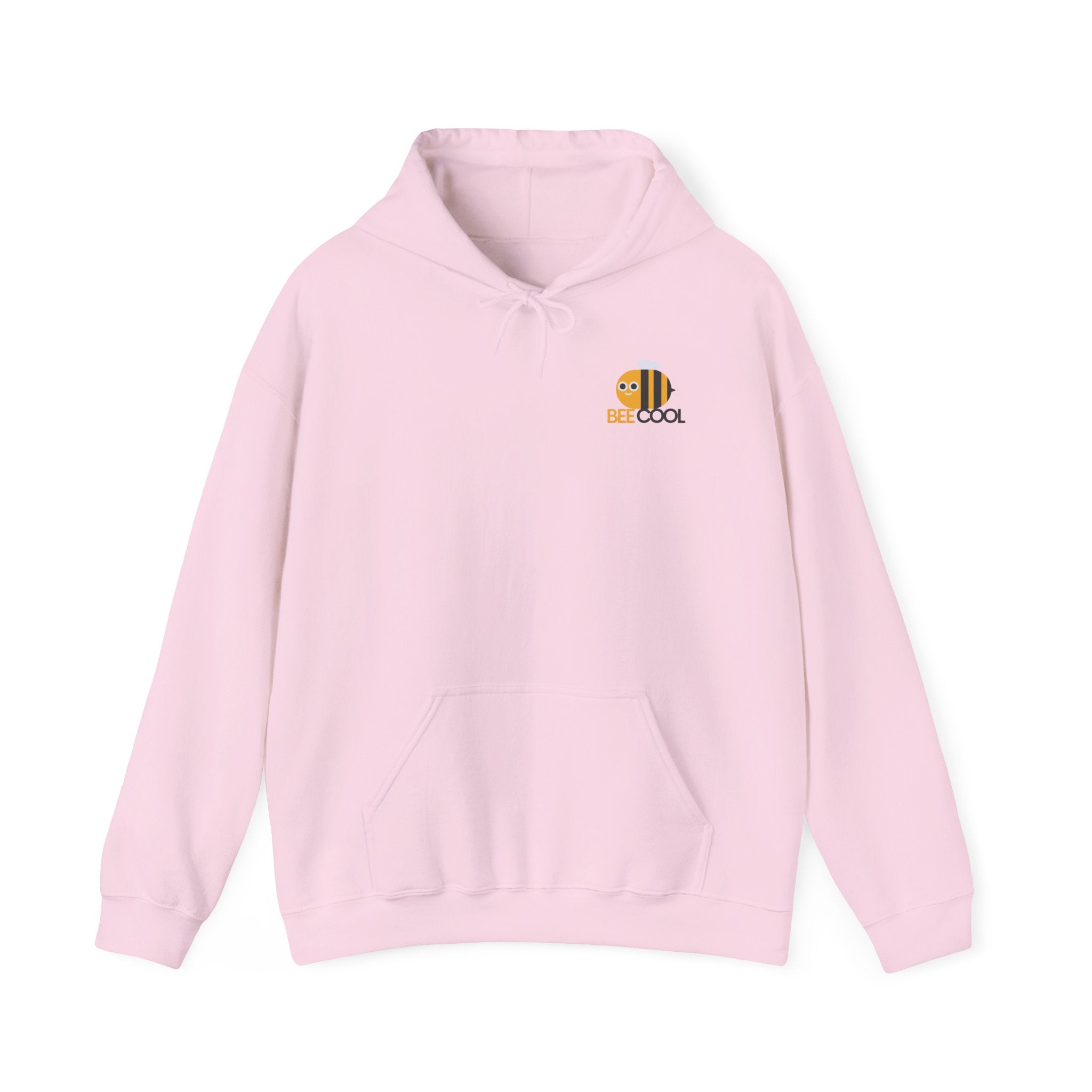 Leafen Bee Cool Unisex Heavy Blend™ Hooded Sweatshirt, Comfortable Casual Wear, Perfect Gift for Nature Lovers