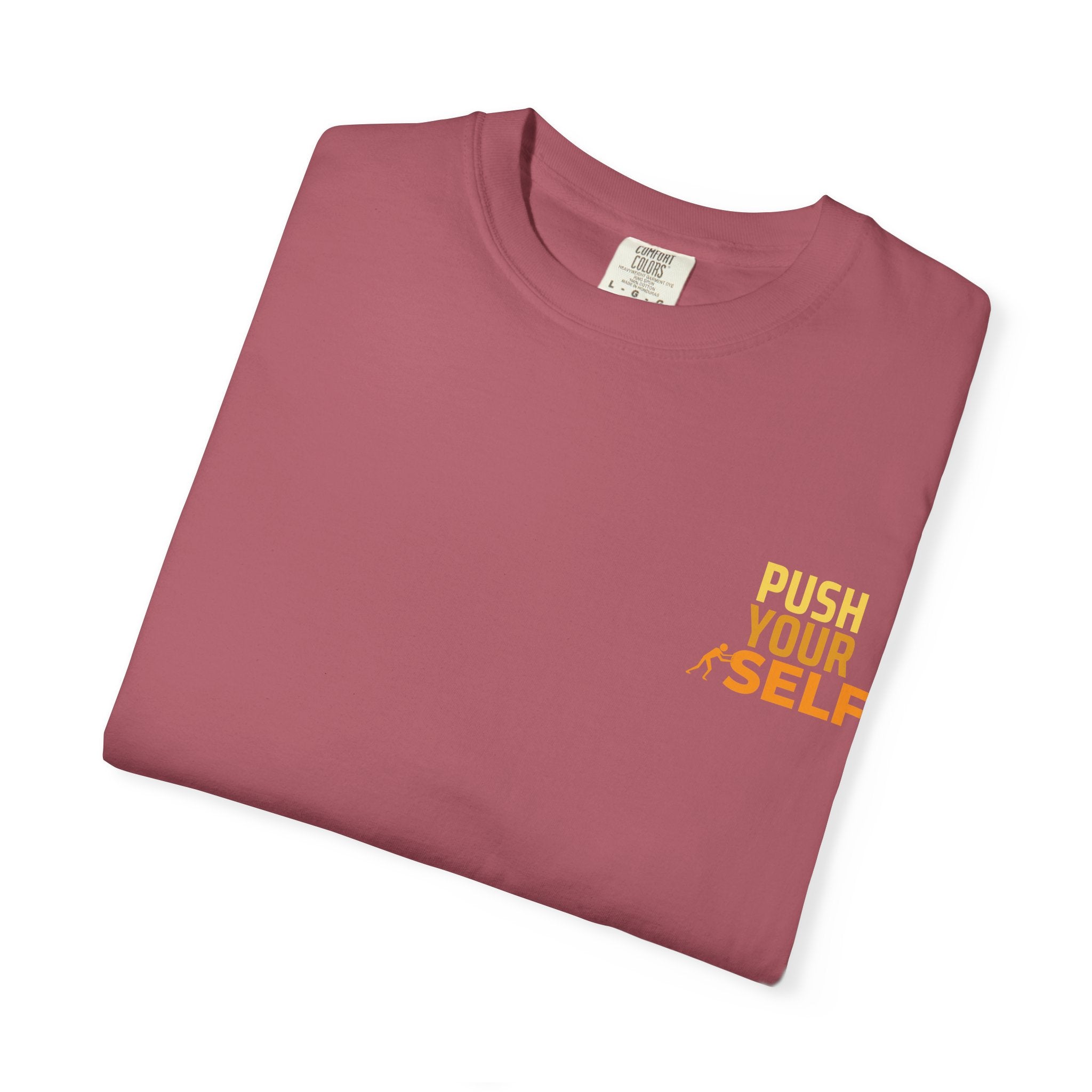 Leafen Push Your Self Unisex T-Shirt | Casual Tee, Gift for Friends, Casual Wear, Everyday Comfort
