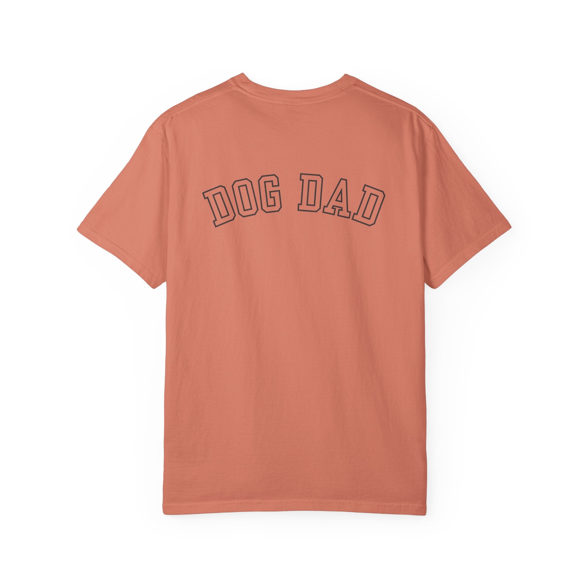 Leafen DOG DAD Unisex Garment-Dyed T-shirt, Casual Wear, Summer Vibe, Gift for Friends, Relaxed Everyday Style