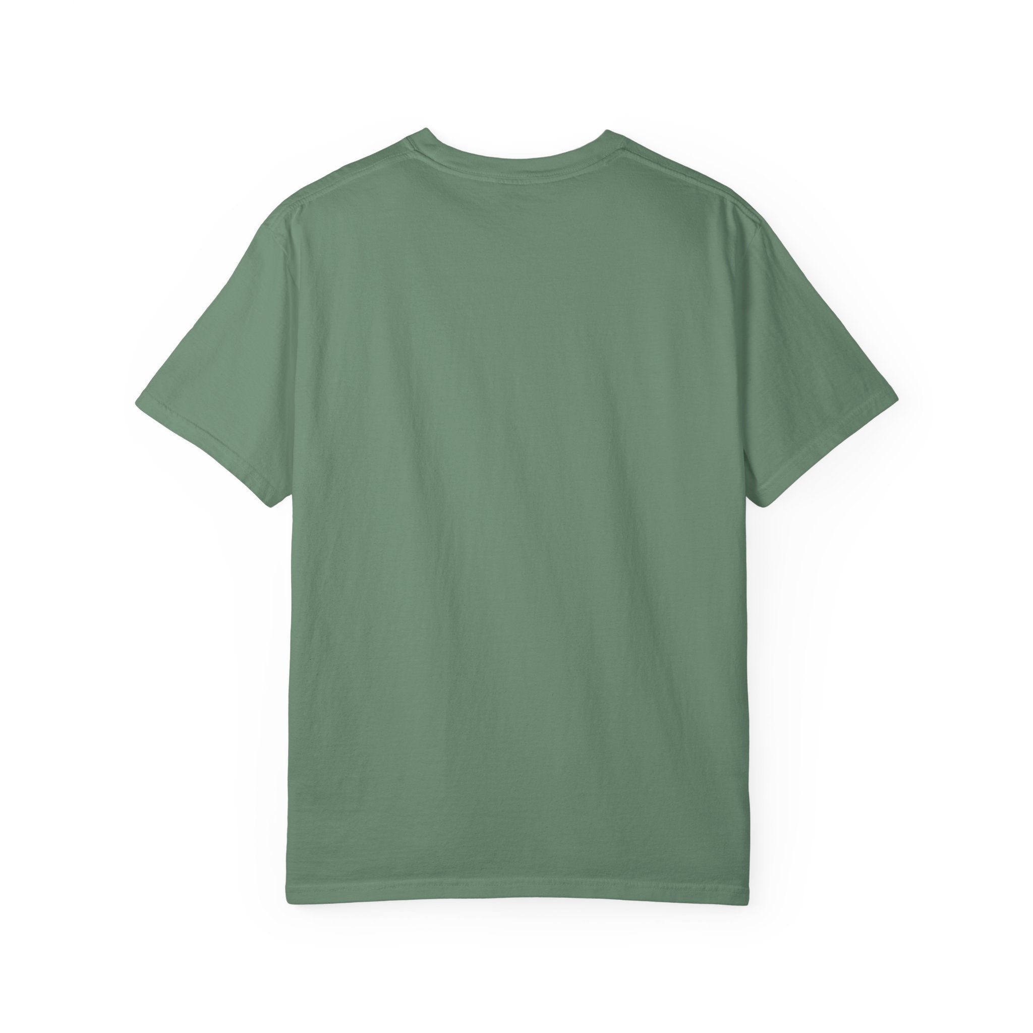Leafen Positive Vibe Unisex Garment-Dyed T-shirt, Casual Wear, Summer Vibe, Gift for Friends, Relaxed Everyday Style