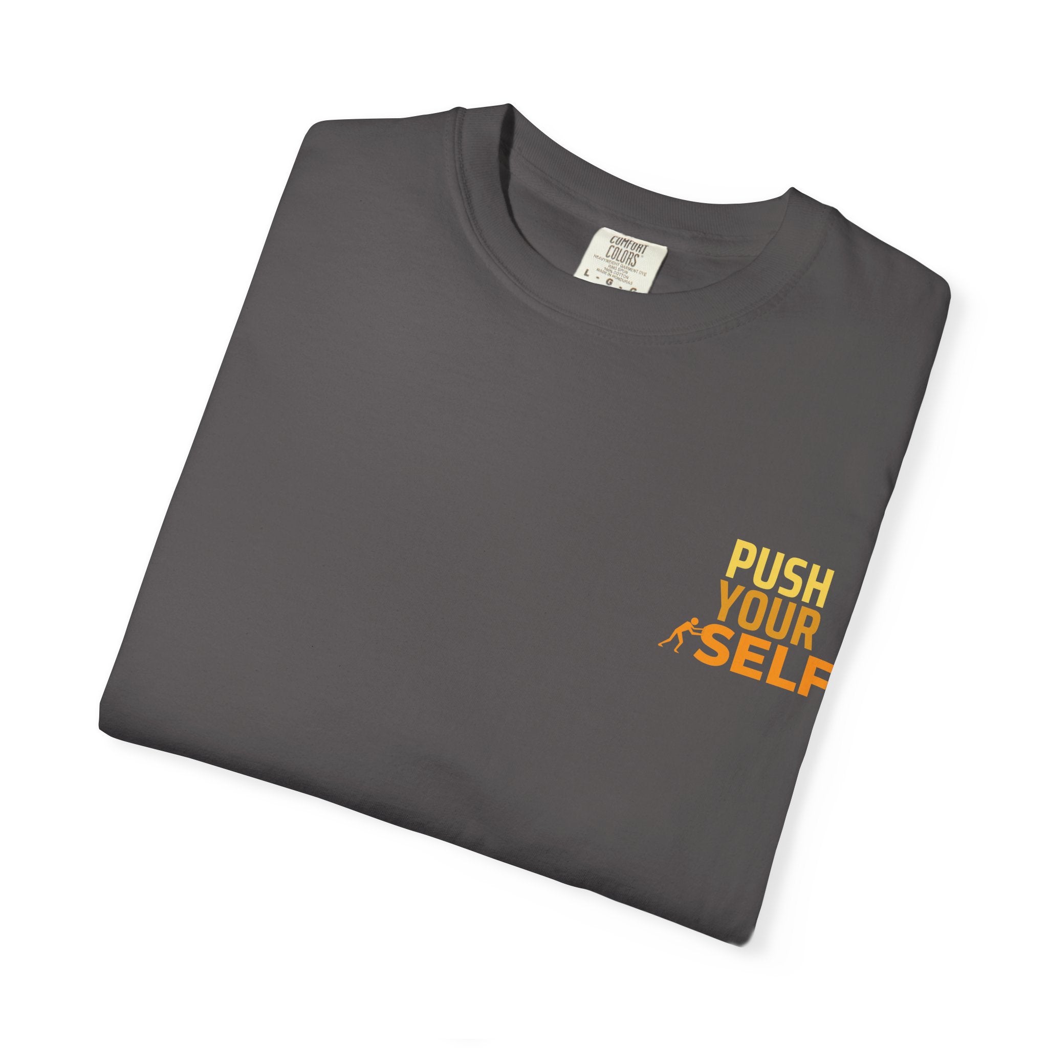 Leafen Push Your Self Unisex T-Shirt | Casual Tee, Gift for Friends, Casual Wear, Everyday Comfort