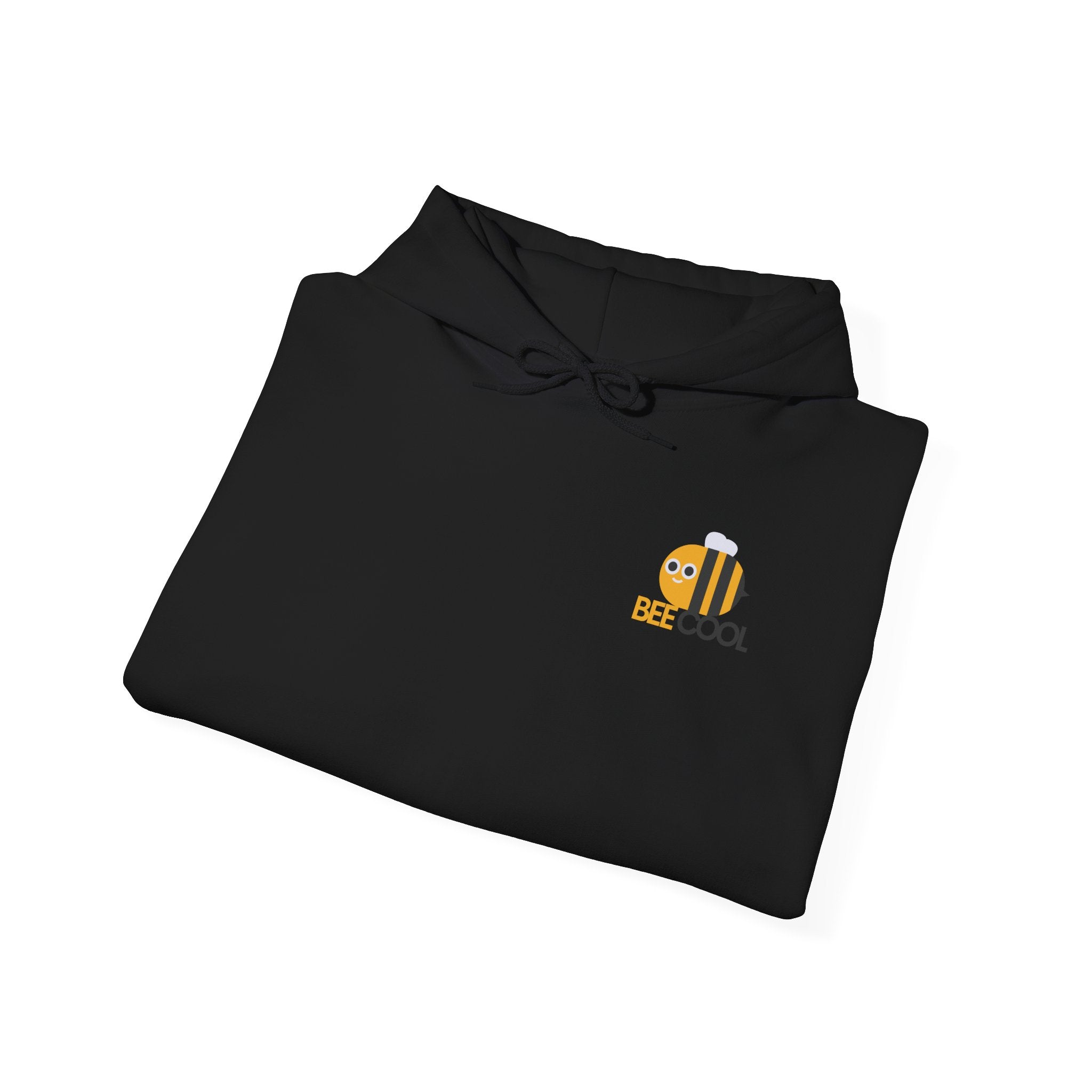Leafen Bee Cool Unisex Heavy Blend™ Hooded Sweatshirt, Comfortable Casual Wear, Perfect Gift for Nature Lovers