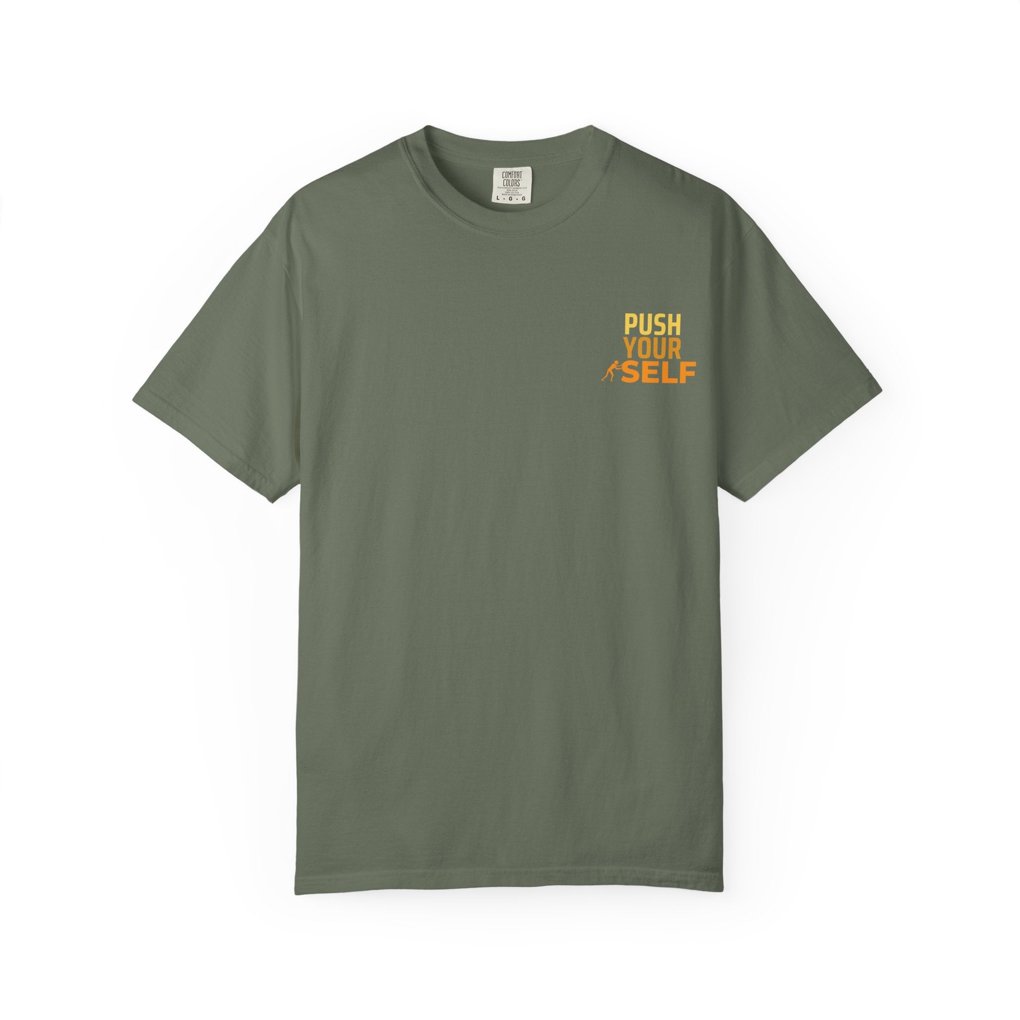 Leafen Push Your Self Unisex T-Shirt | Casual Tee, Gift for Friends, Casual Wear, Everyday Comfort