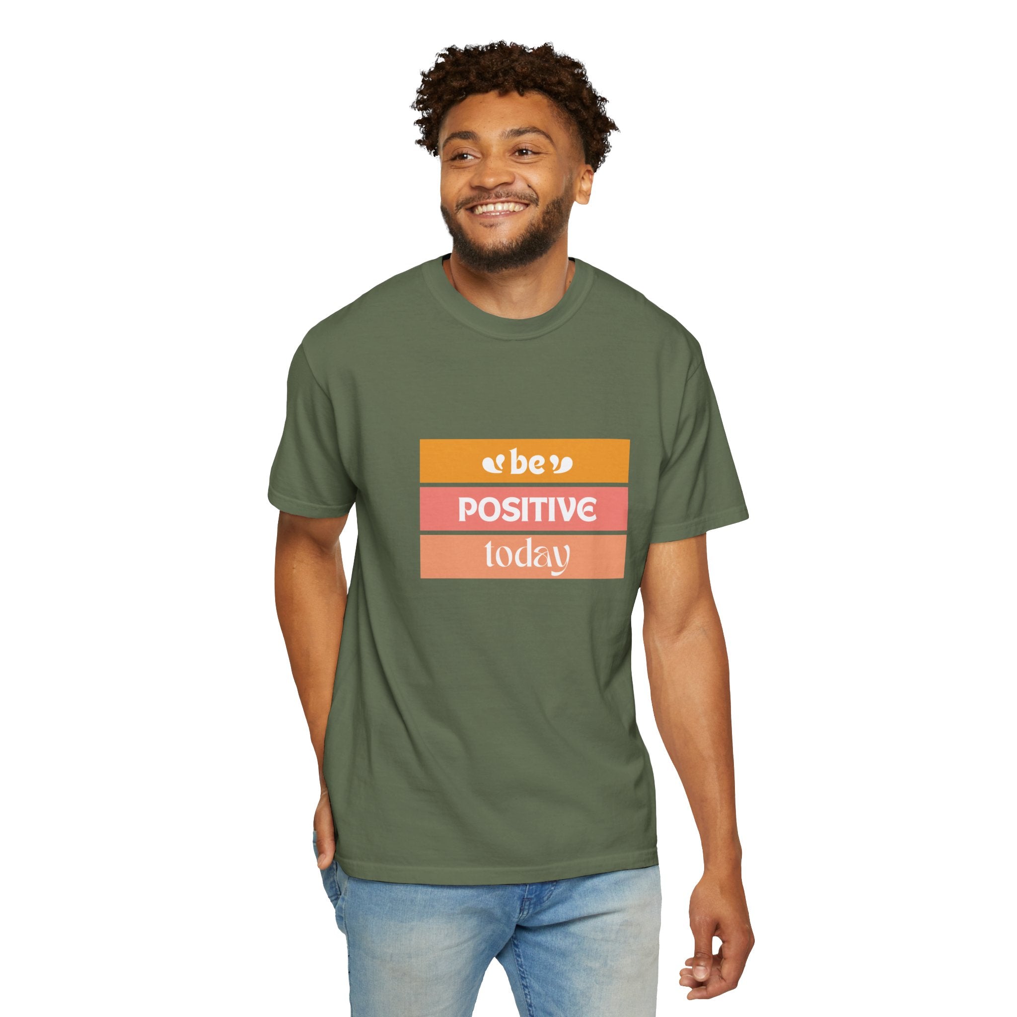 Leafen Positive Vibes Unisex T-Shirt | Motivational Tee, Gift for Friends, Casual Wear, Mood Booster, Everyday Comfort