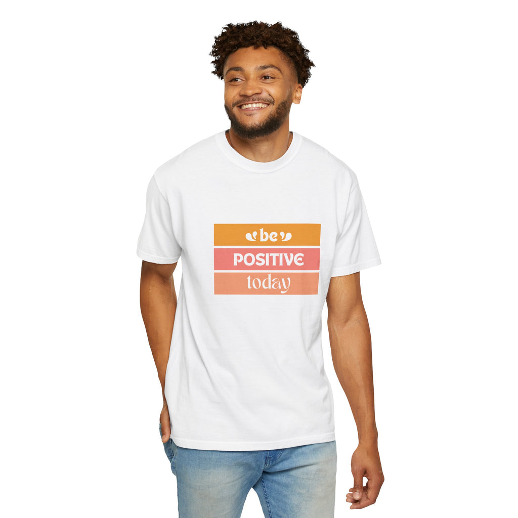 Leafen Positive Vibes Unisex T-Shirt | Motivational Tee, Gift for Friends, Casual Wear, Mood Booster, Everyday Comfort