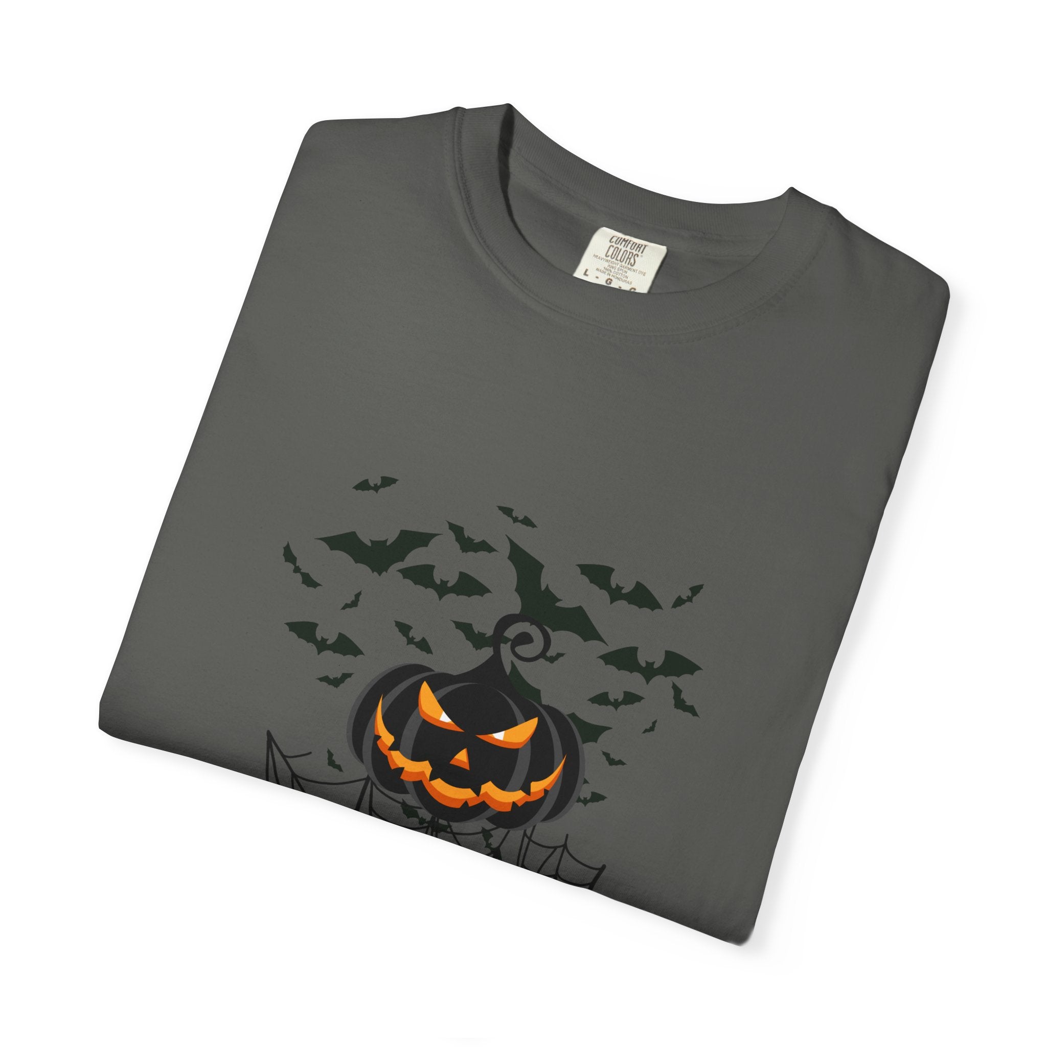 Halloween Vibe Unisex Garment-Dyed T-shirt, Casual Wear, Summer Vibe, Gift for Friends, Relaxed Everyday Style