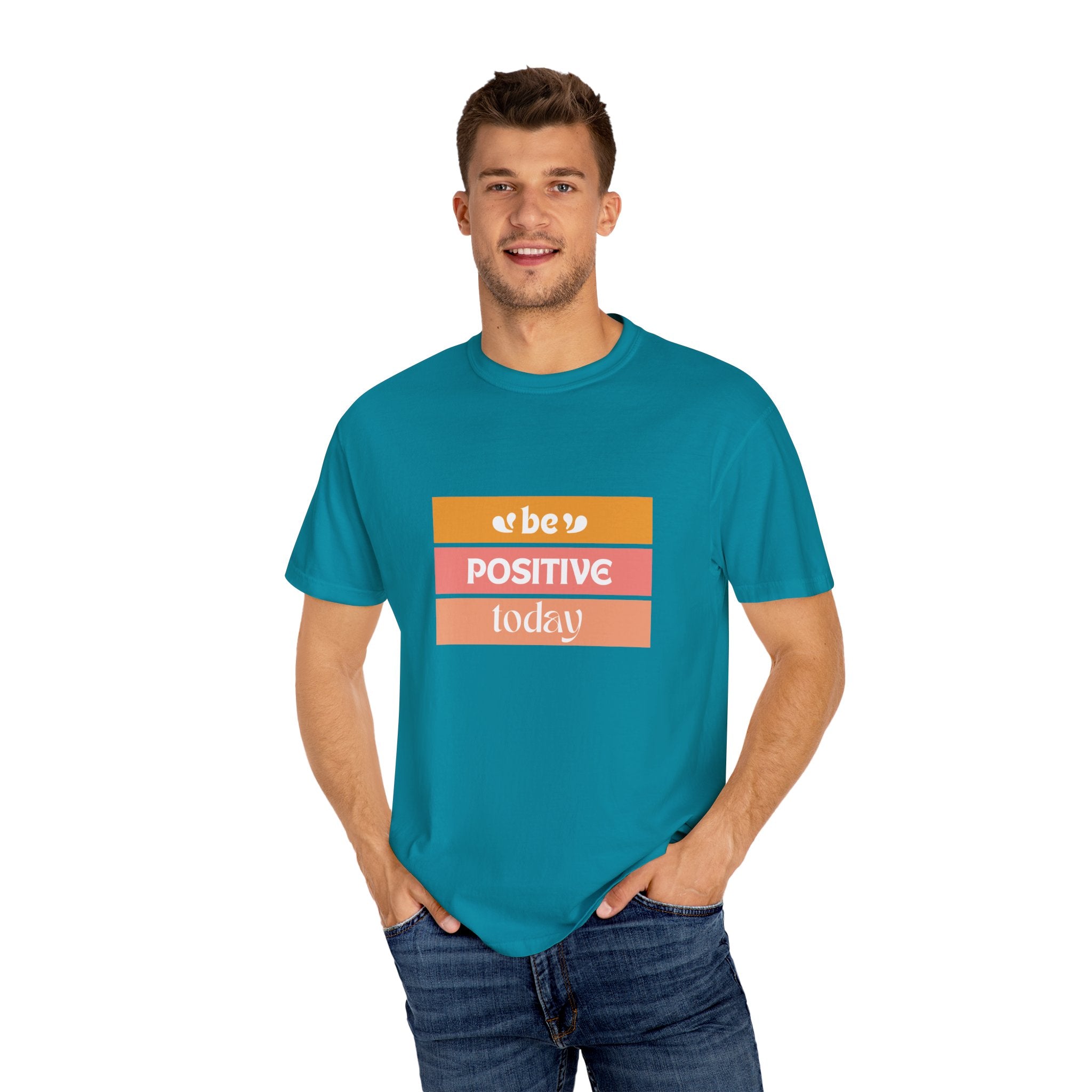 Leafen Positive Vibes Unisex T-Shirt | Motivational Tee, Gift for Friends, Casual Wear, Mood Booster, Everyday Comfort