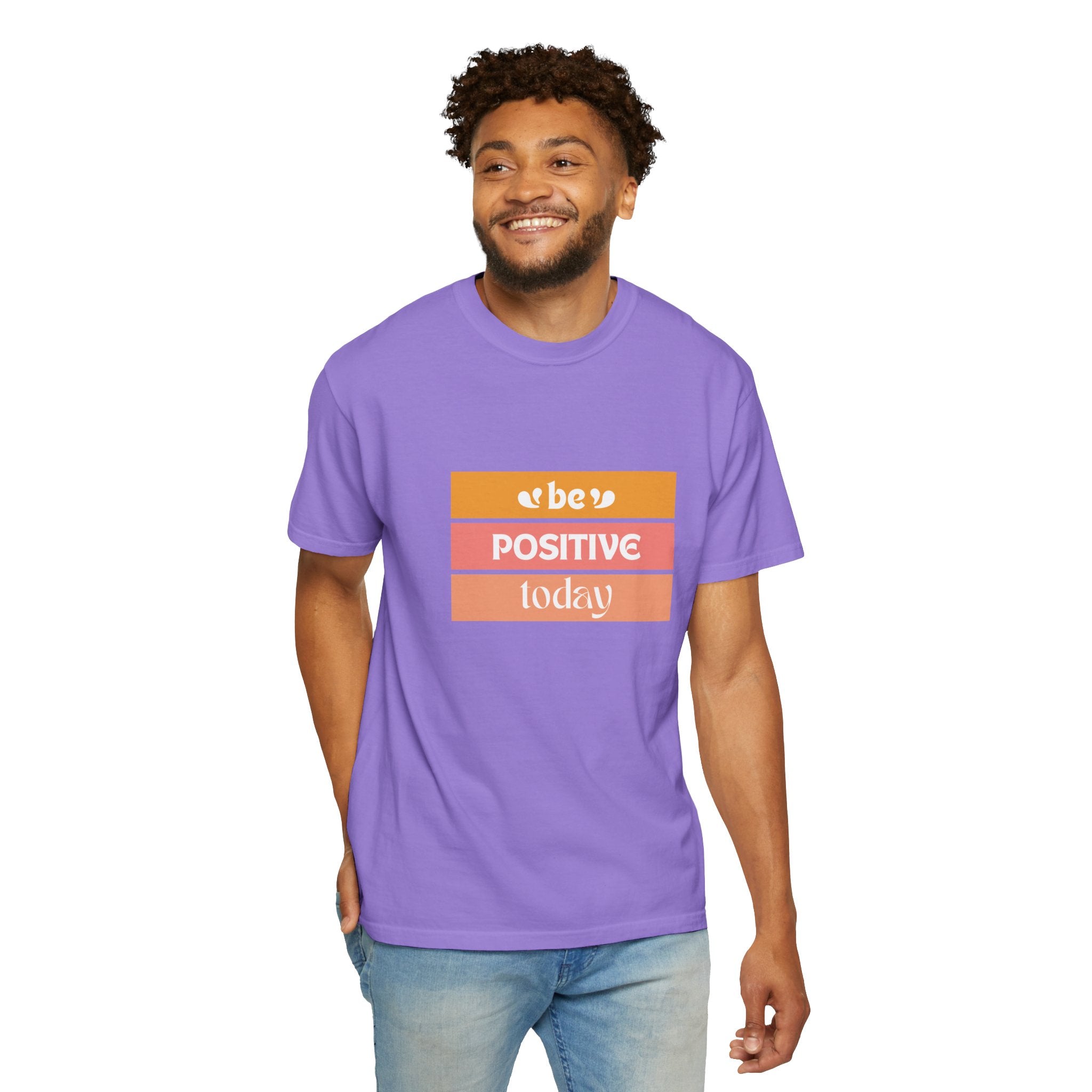 Leafen Positive Vibes Unisex T-Shirt | Motivational Tee, Gift for Friends, Casual Wear, Mood Booster, Everyday Comfort
