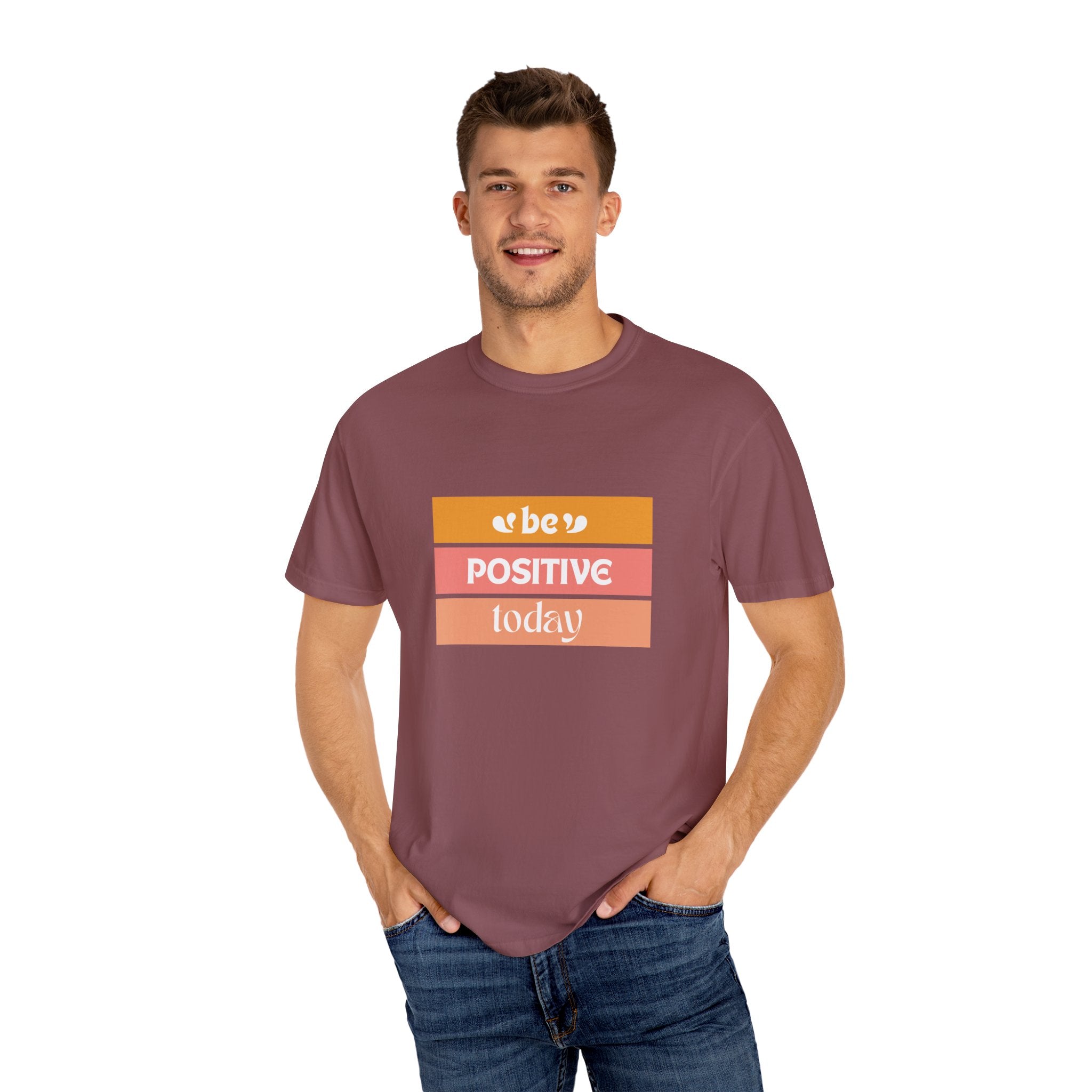 Leafen Positive Vibes Unisex T-Shirt | Motivational Tee, Gift for Friends, Casual Wear, Mood Booster, Everyday Comfort