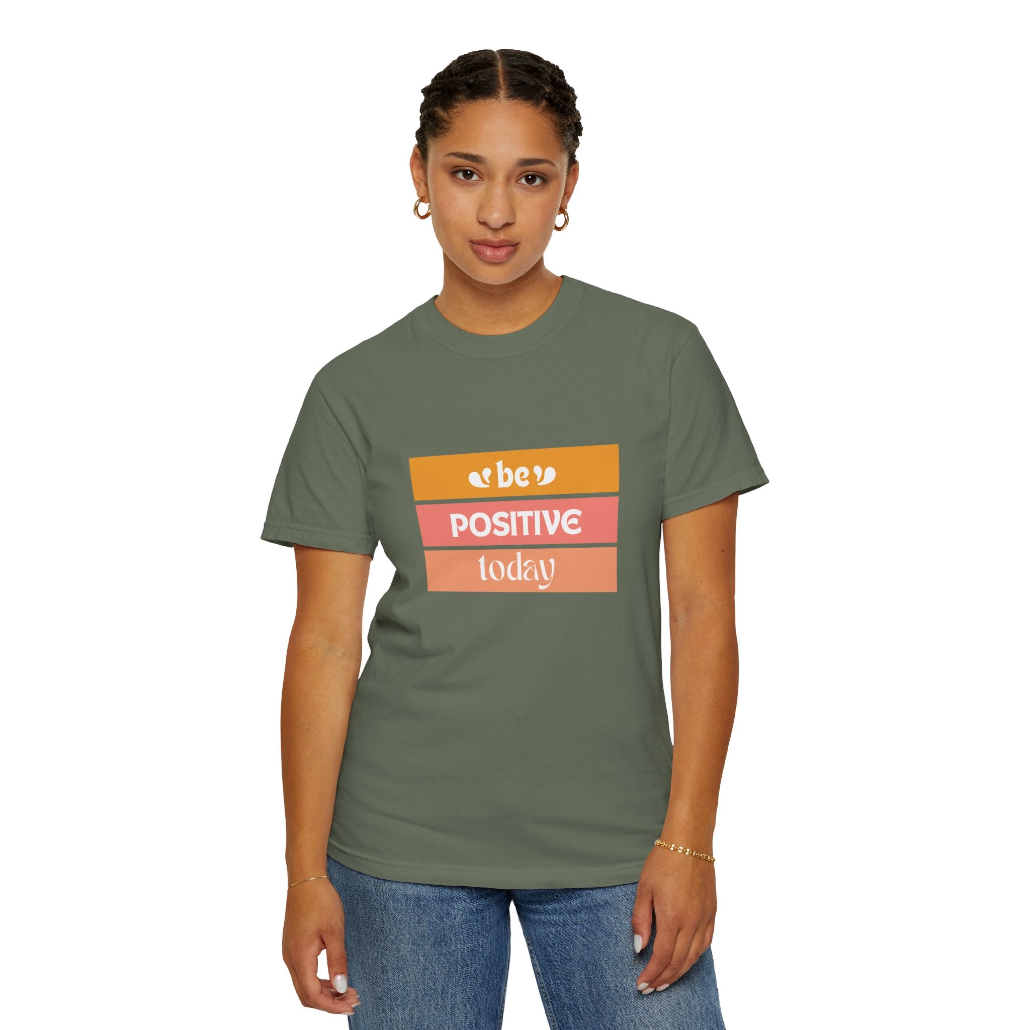 Leafen Positive Vibes Unisex T-Shirt | Motivational Tee, Gift for Friends, Casual Wear, Mood Booster, Everyday Comfort