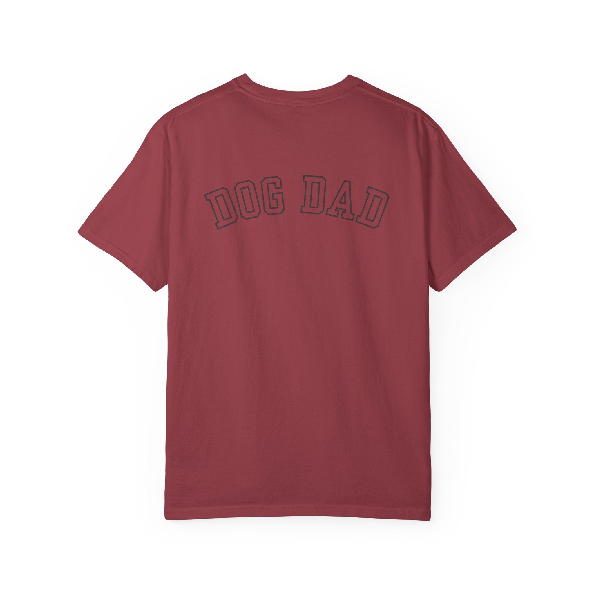 Leafen DOG DAD Unisex Garment-Dyed T-shirt, Casual Wear, Summer Vibe, Gift for Friends, Relaxed Everyday Style