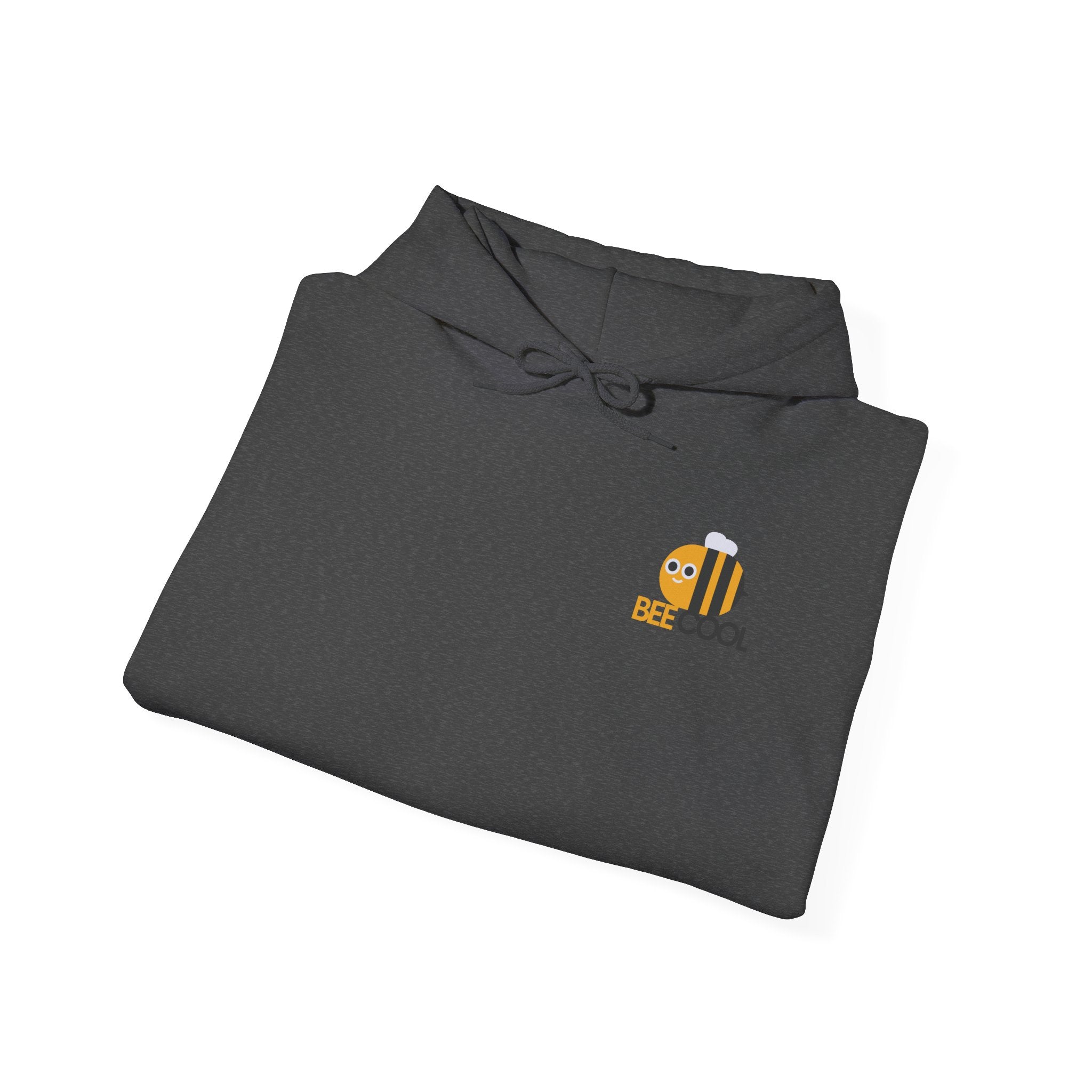 Leafen Bee Cool Unisex Heavy Blend™ Hooded Sweatshirt, Comfortable Casual Wear, Perfect Gift for Nature Lovers