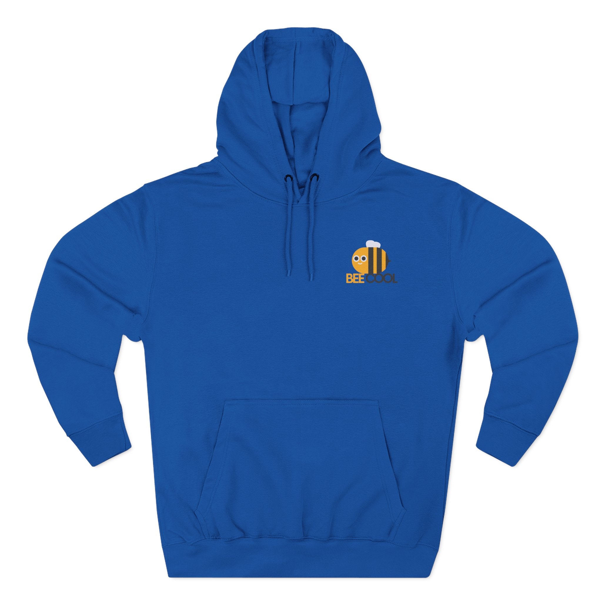 Leafen Bee Cool Fleece Hoodie - Fall Design, Cozy Sweatshirt, Perfect for cool weather, Fall Fashion, Gift Idea