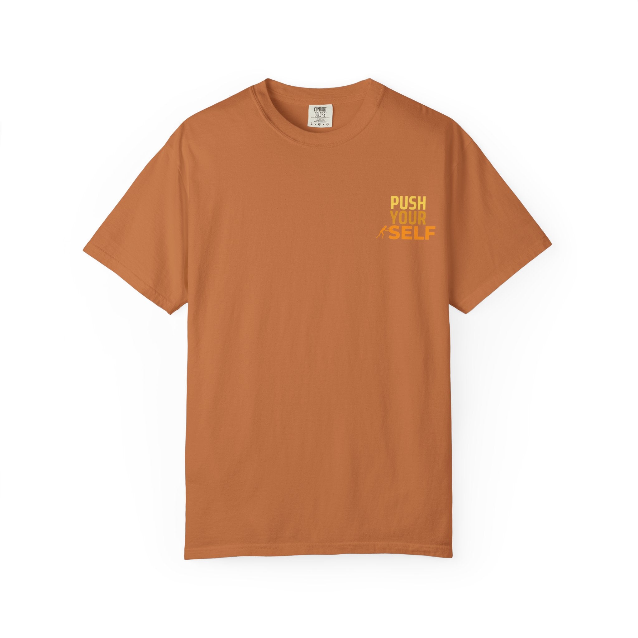 Leafen Push Your Self Unisex T-Shirt | Casual Tee, Gift for Friends, Casual Wear, Everyday Comfort