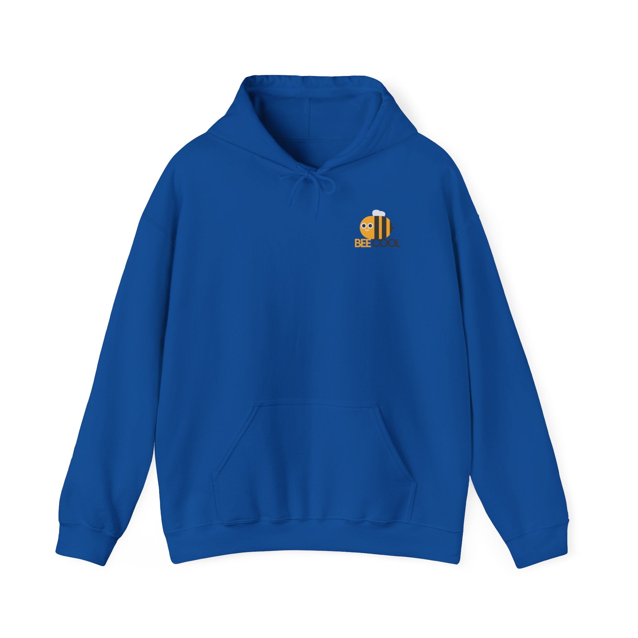 Leafen Bee Cool Unisex Heavy Blend™ Hooded Sweatshirt, Comfortable Casual Wear, Perfect Gift for Nature Lovers