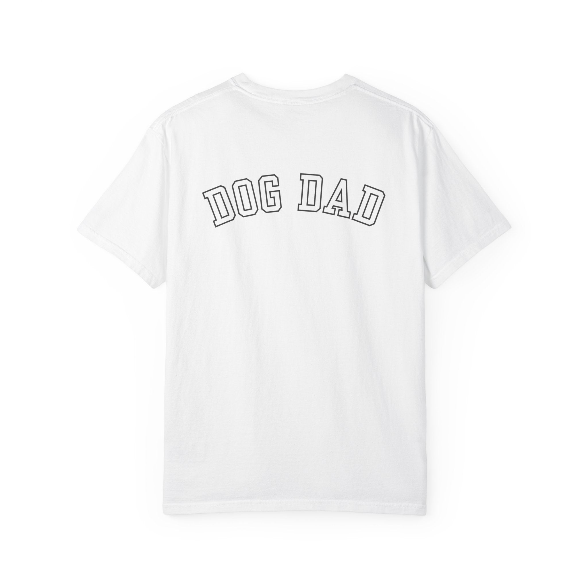 Leafen DOG DAD Unisex Garment-Dyed T-shirt, Casual Wear, Summer Vibe, Gift for Friends, Relaxed Everyday Style