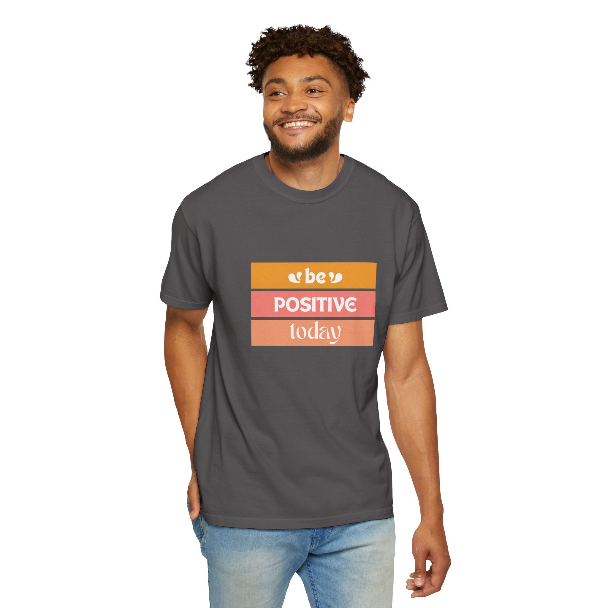 Leafen Positive Vibes Unisex T-Shirt | Motivational Tee, Gift for Friends, Casual Wear, Mood Booster, Everyday Comfort
